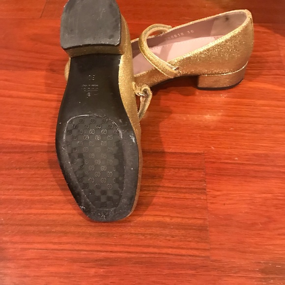 Gucci gold horse bit ballet flats - Picture 5 of 7